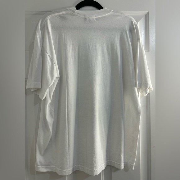 HSTRY X Elvis Airbrush Graphic T-Shirt White Unisex Large - Picture 3 of 3